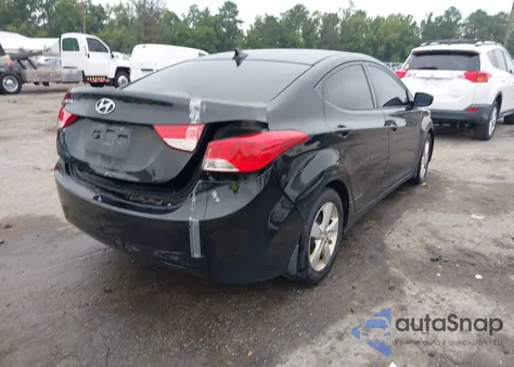 2013 Hyundai Elantra Gls from USA, damaged, VIN 5NPDH4AE1DH338933